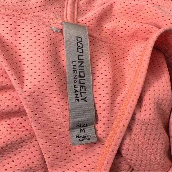 LORNA Jane Orange Sleeveless Racer Back hoody Size M - Picture 8 of 8